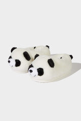Boys Panda Themed Flat Sole Slippers