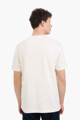 100% Cotton Regular Fit Crew Neck Short Sleeve Terry Cloth T-Shirt