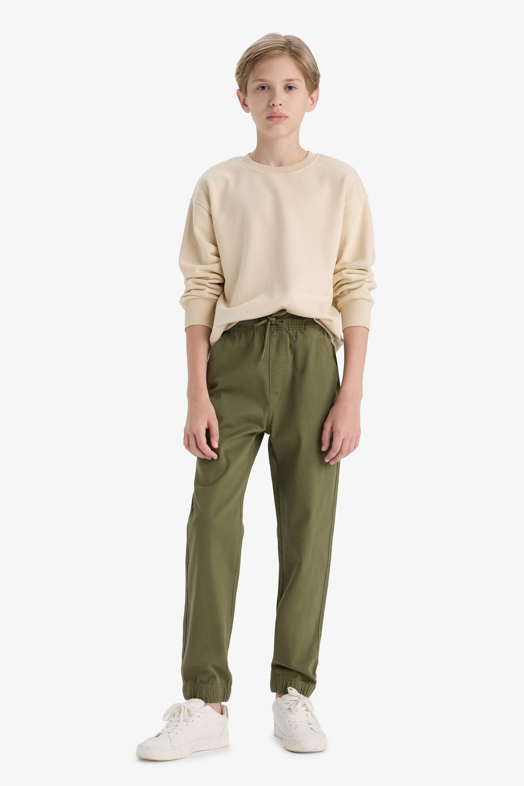 Boys' Jogger Fit Gabardine Pants