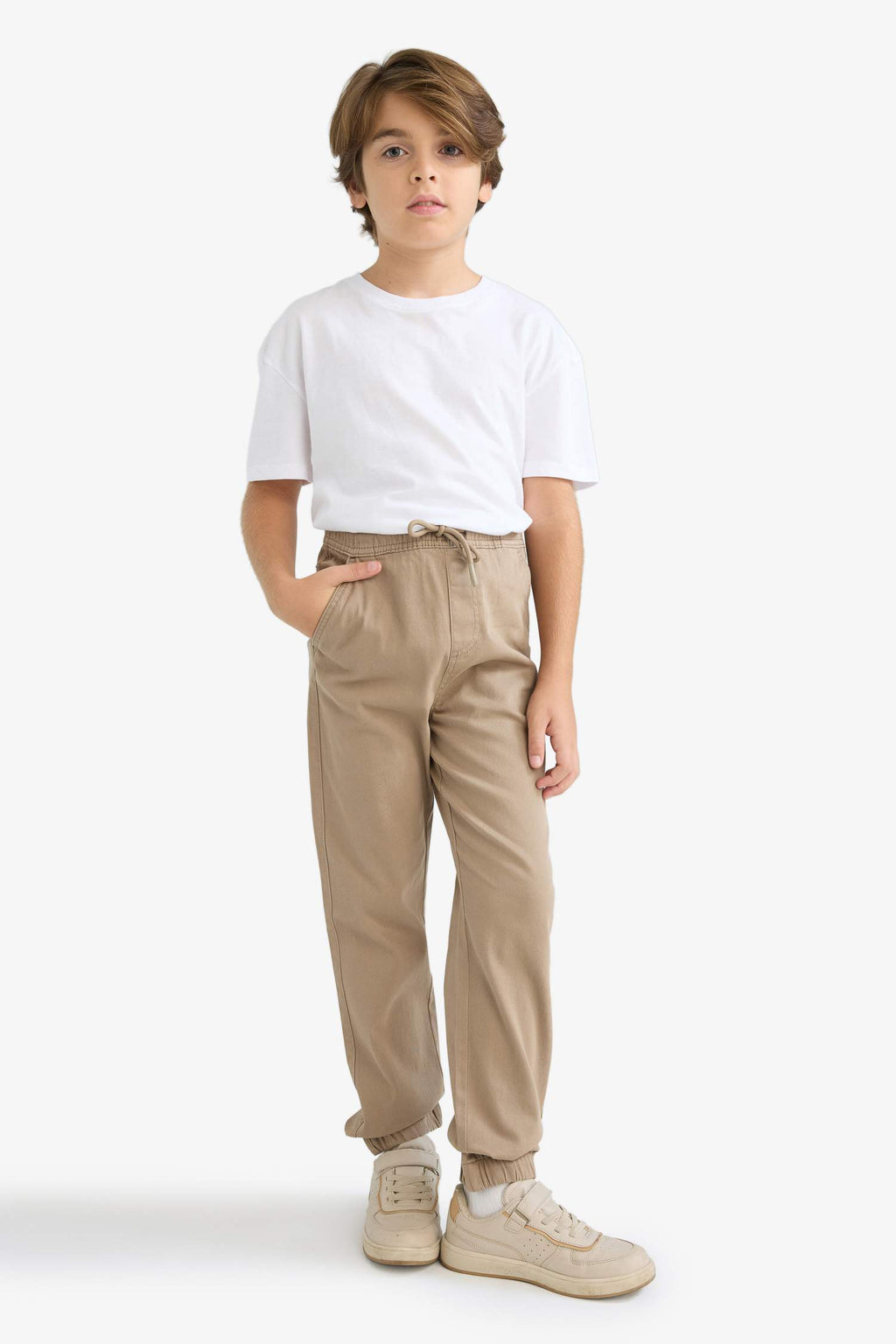 Boys' Jogger Fit Gabardine Pants
