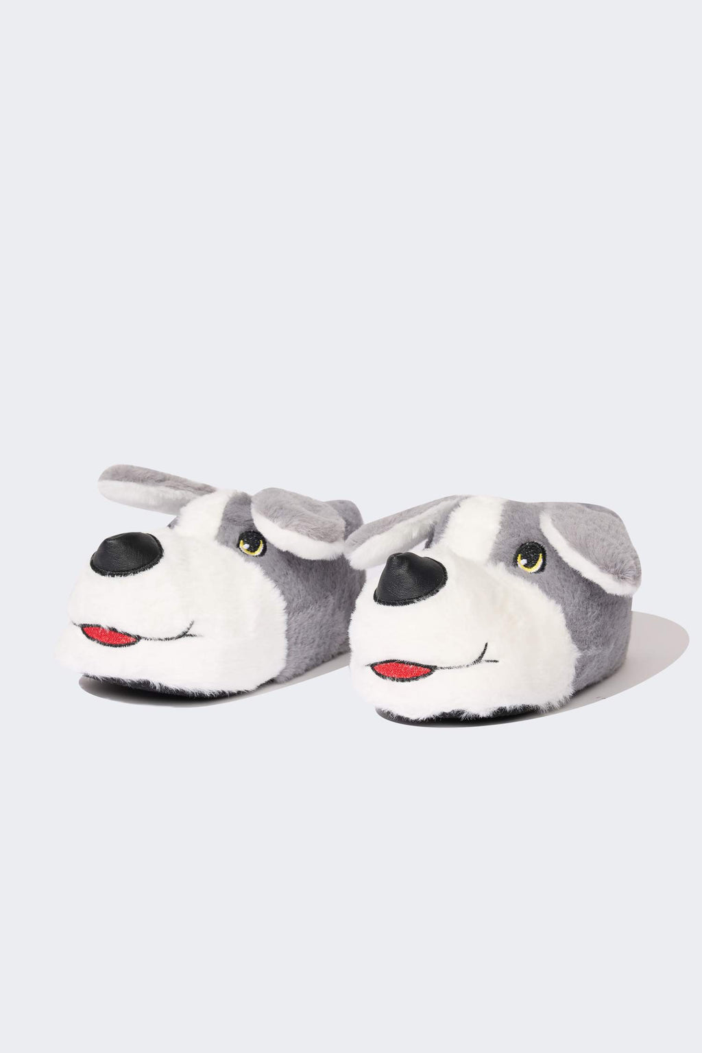 Boys Dog Themed Flat Sole Slippers