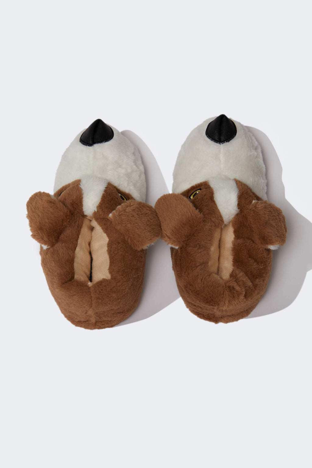 Boys Dog Themed Flat Sole Slippers