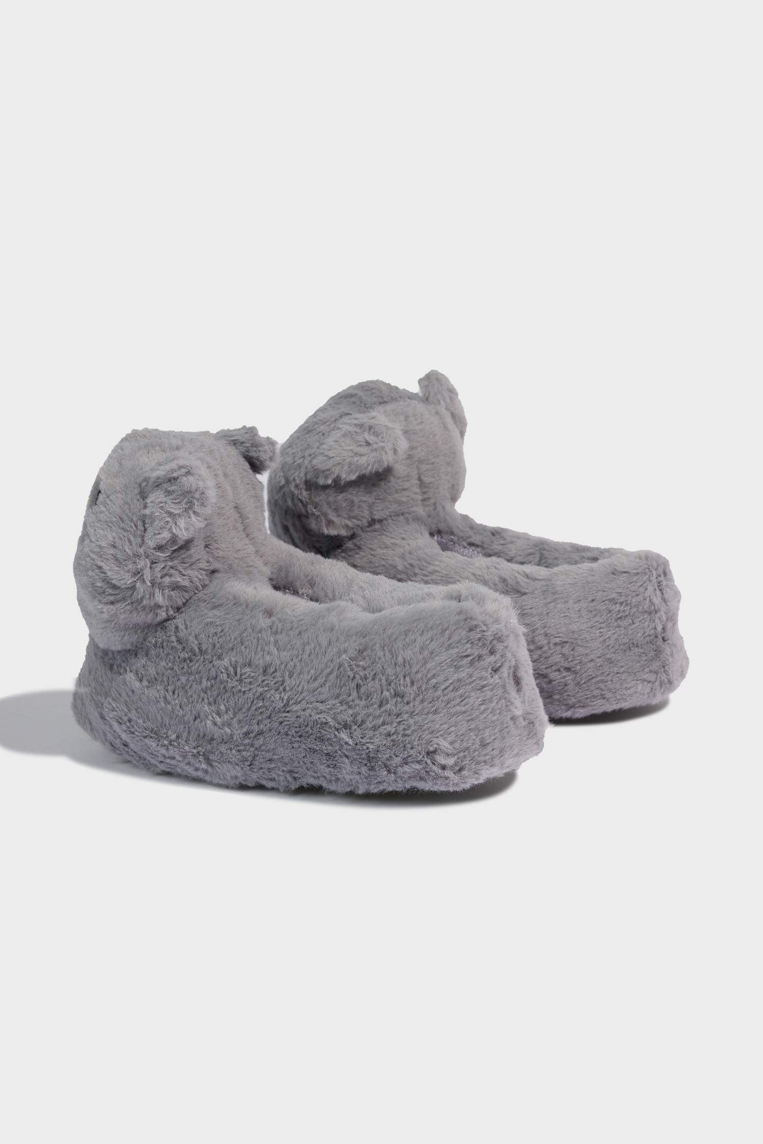 Girls Cat Themed Flat Sole Slippers