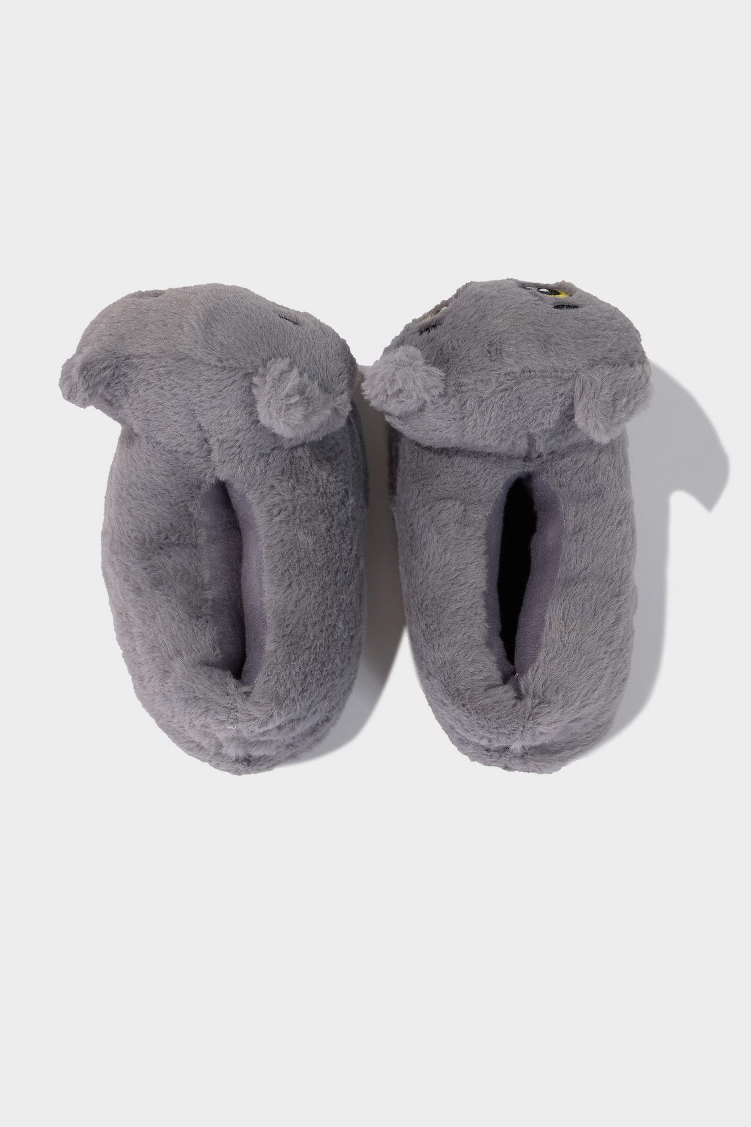 Girls Cat Themed Flat Sole Slippers