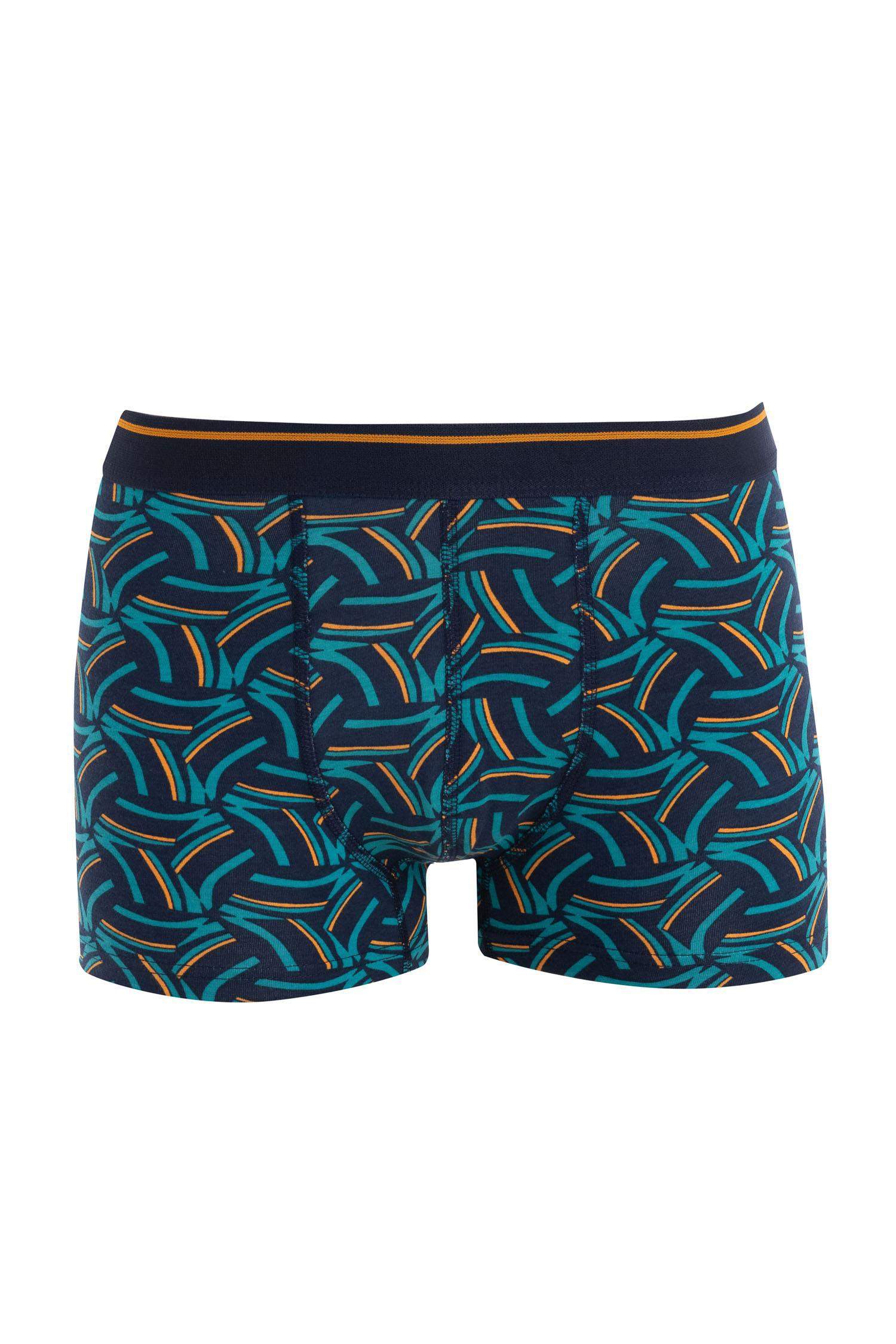 Regular Fit Printed 3 Piece Boxers