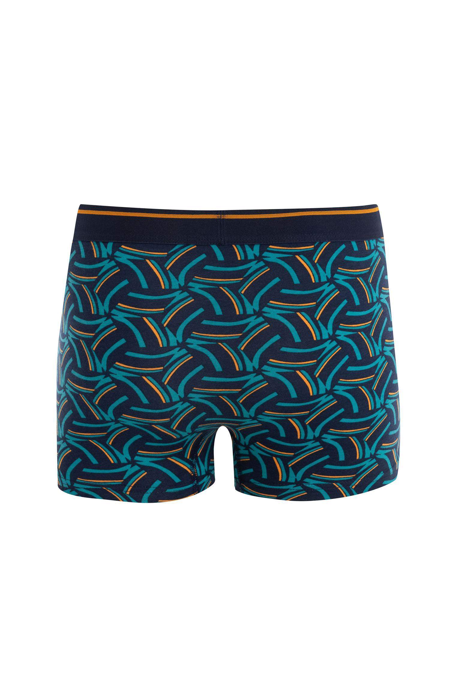 Regular Fit Printed 3 Piece Boxers