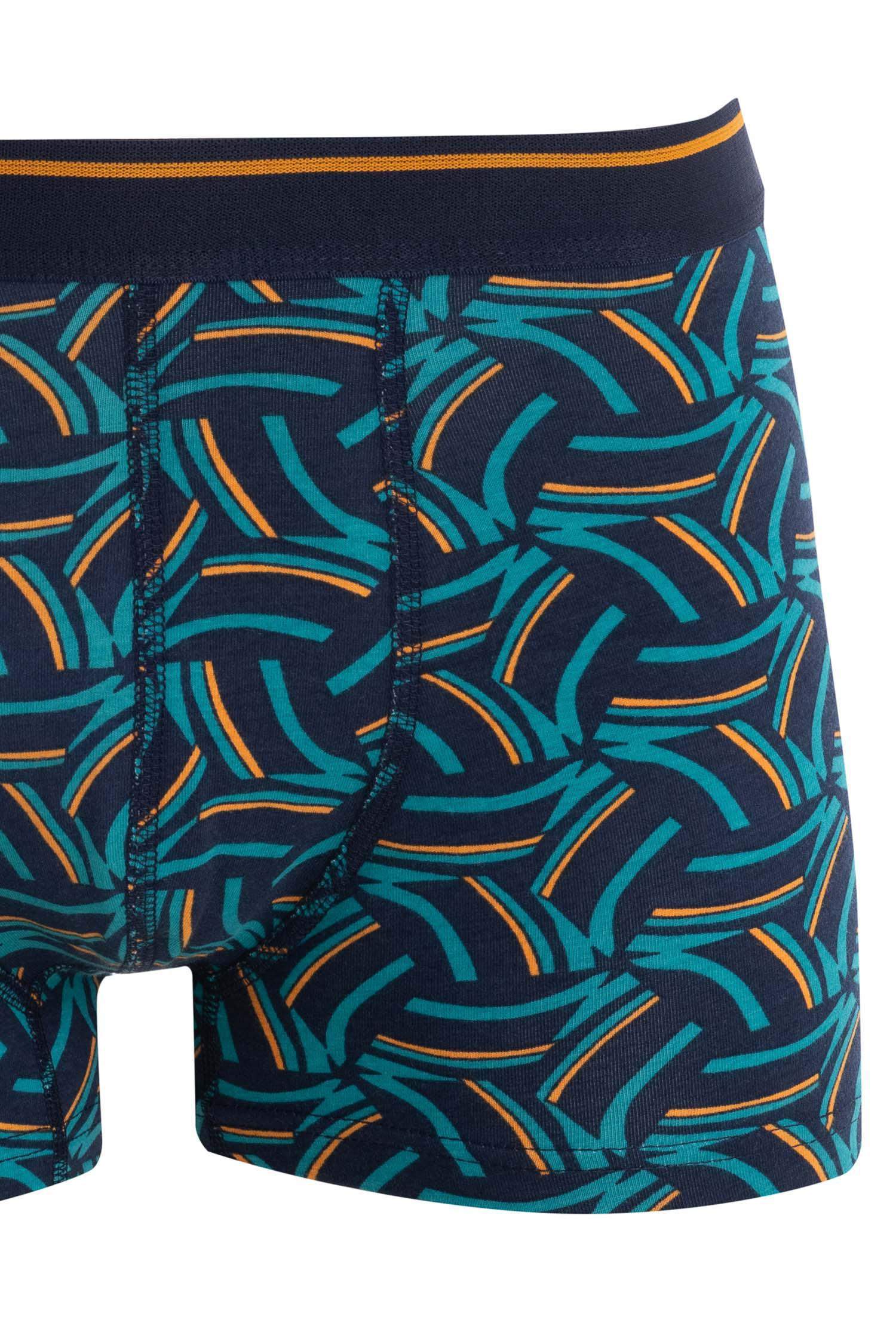 Regular Fit Printed 3 Piece Boxers
