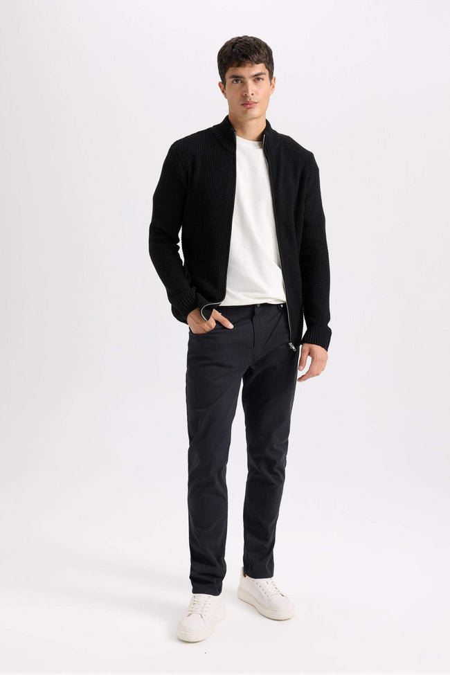 Super Skinny Hem Gabardine Chino Pants Main Image