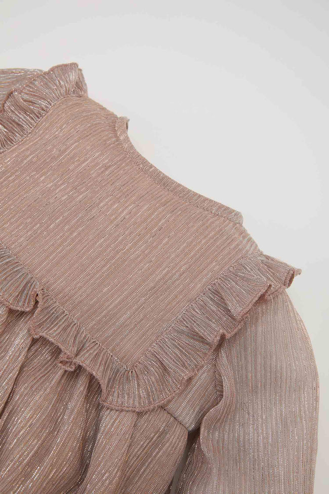 Baby Girl Long Sleeve Chiffon Dress Main Image