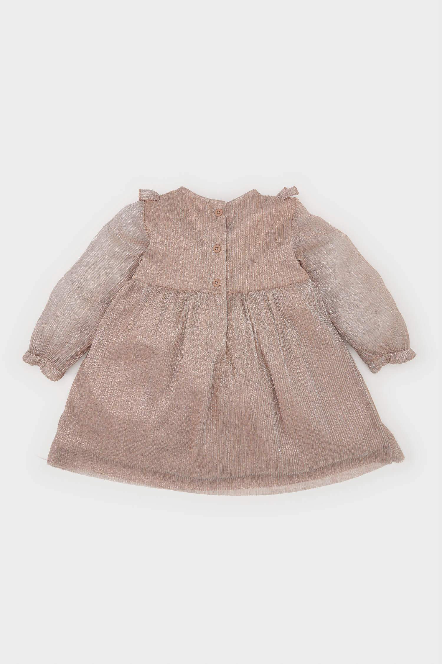 Baby Girl Long Sleeve Chiffon Dress