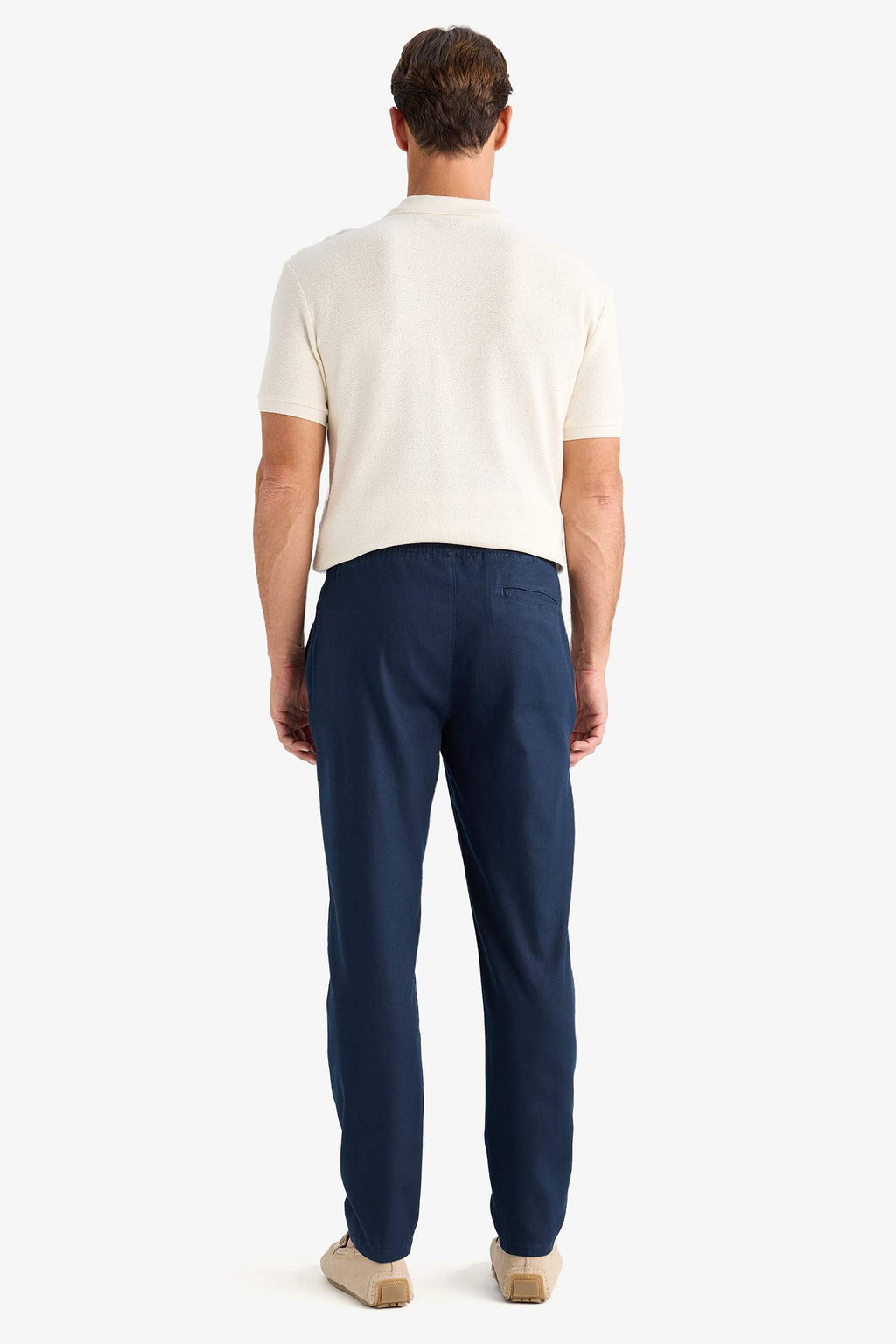 Summer Jogger Pants Basic Straight Pockets Tight Leg