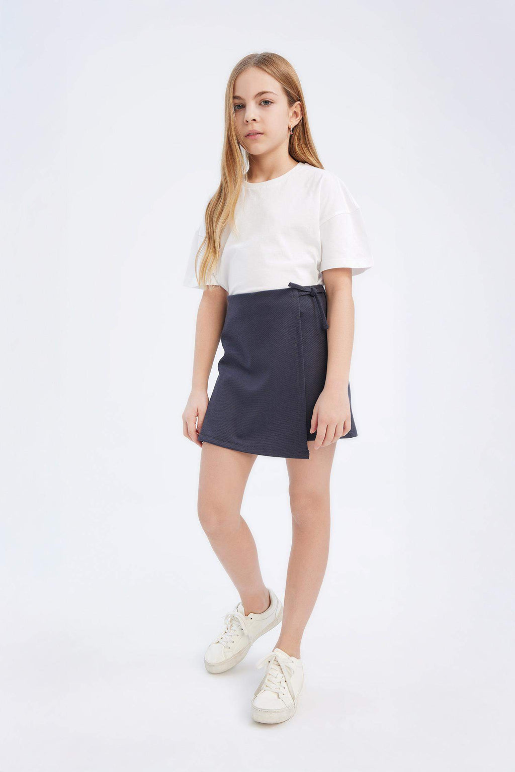 Girl Regular Fit Knitted Skirt
