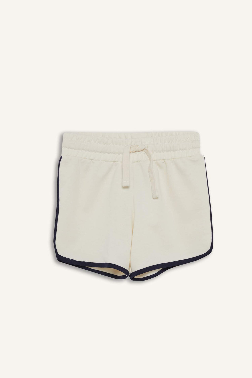 Girls Elastic Waist Basic Plain Shorts