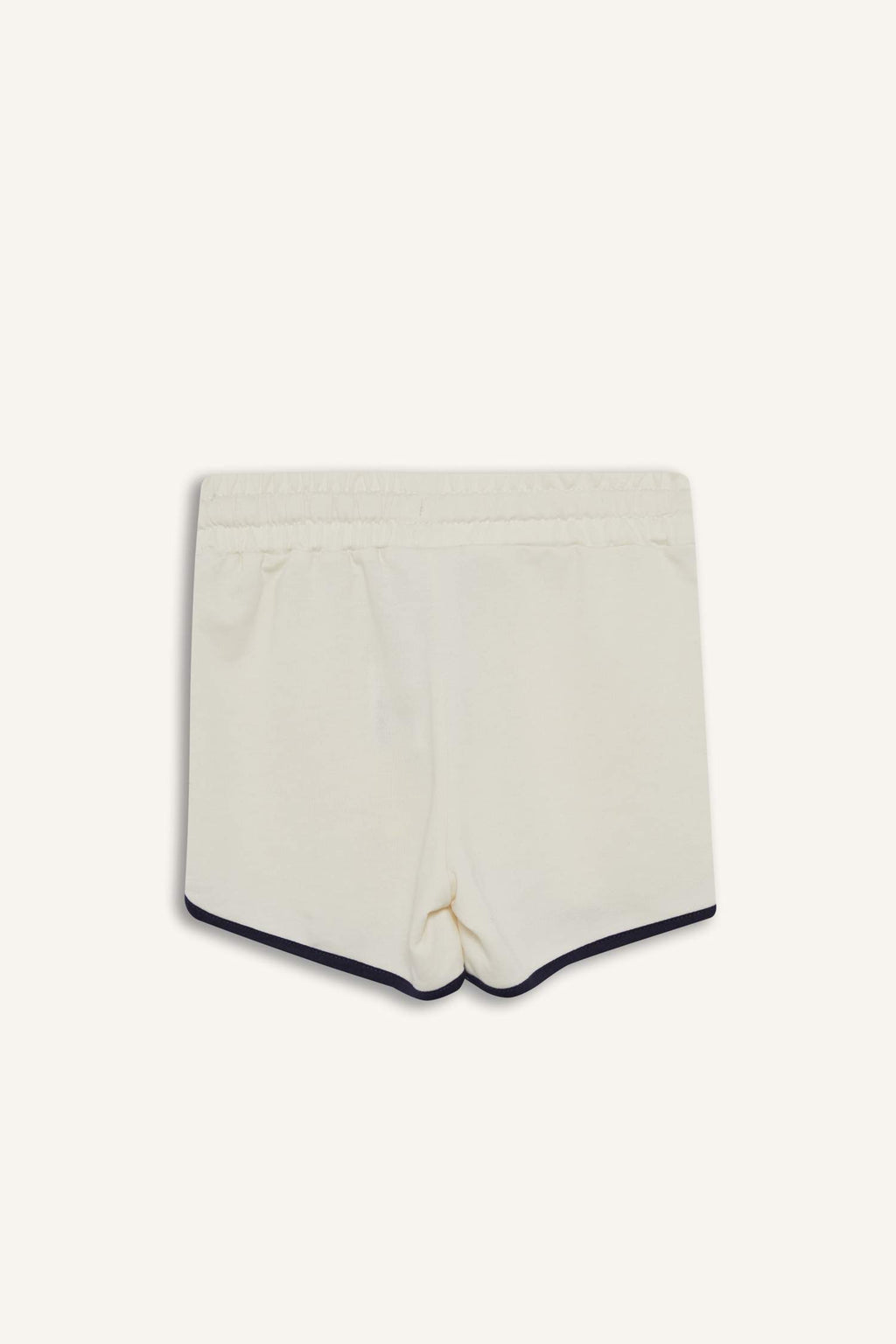 Girls Elastic Waist Basic Plain Shorts