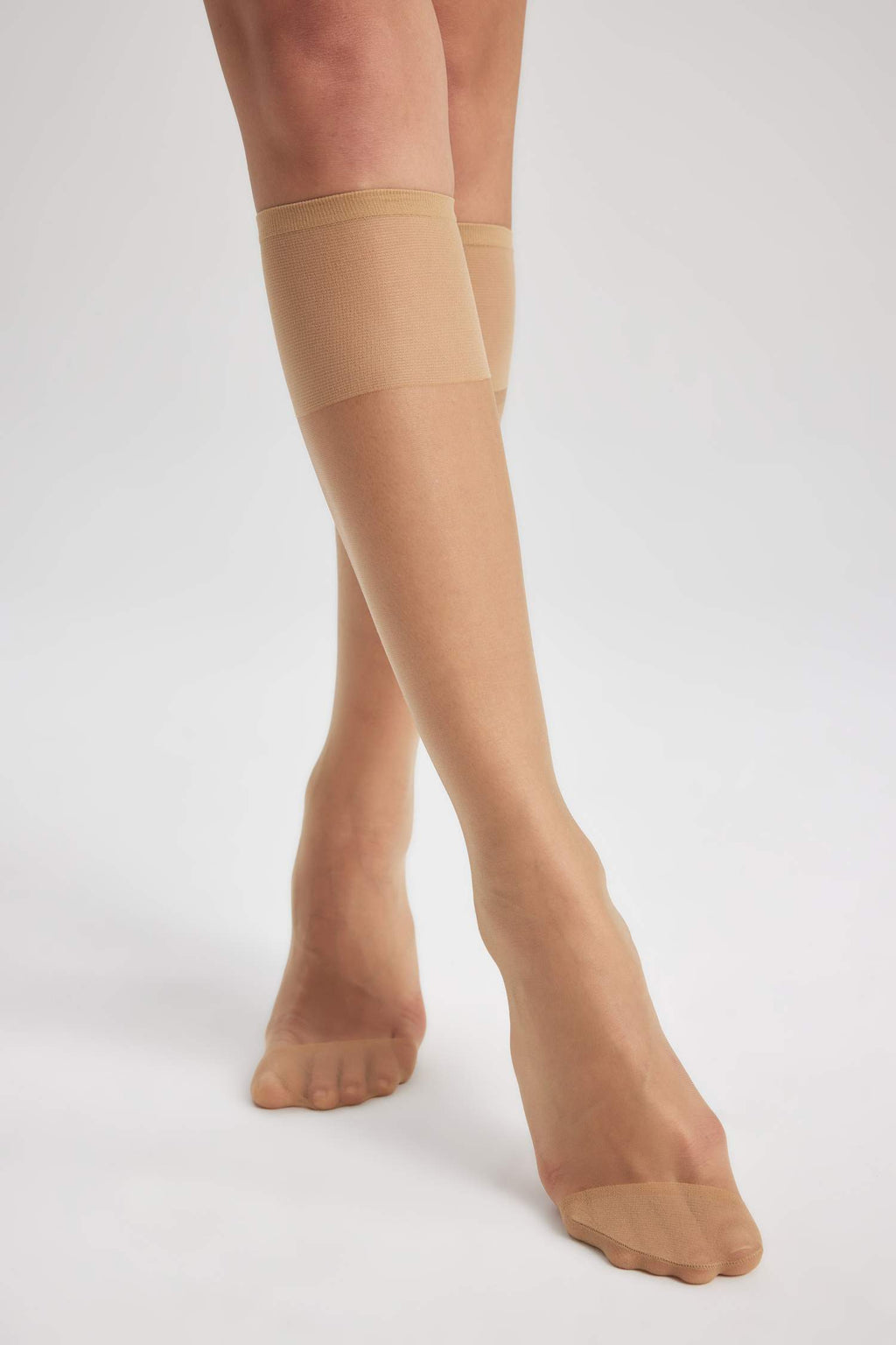 15 Den Fit Woman 2 Ploso Knee Stockings