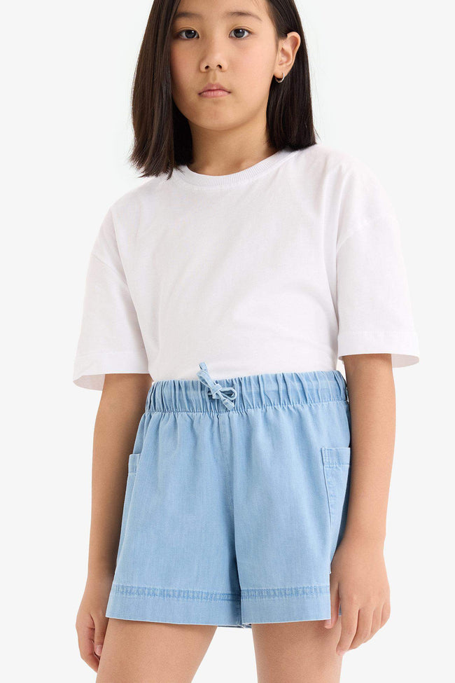 Girl Jean Shorts Main Image