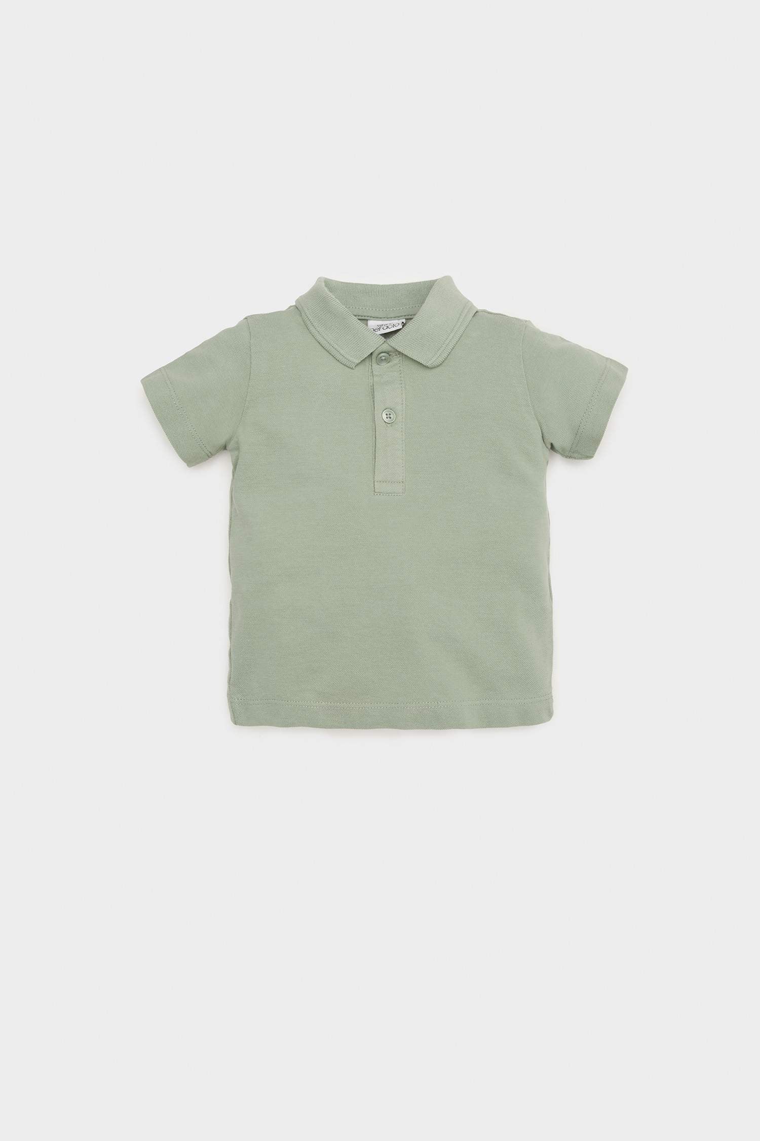 Baby Boy Pike Short Sleeve Polo Basic Plain T-Shirt