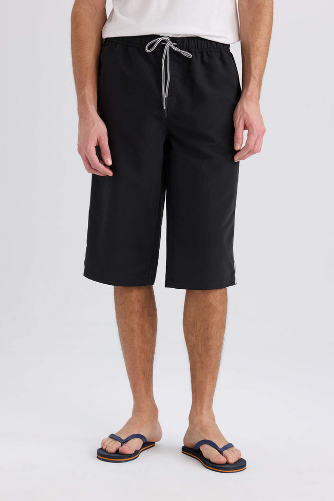Long Fit Long Swim Shorts Main Image