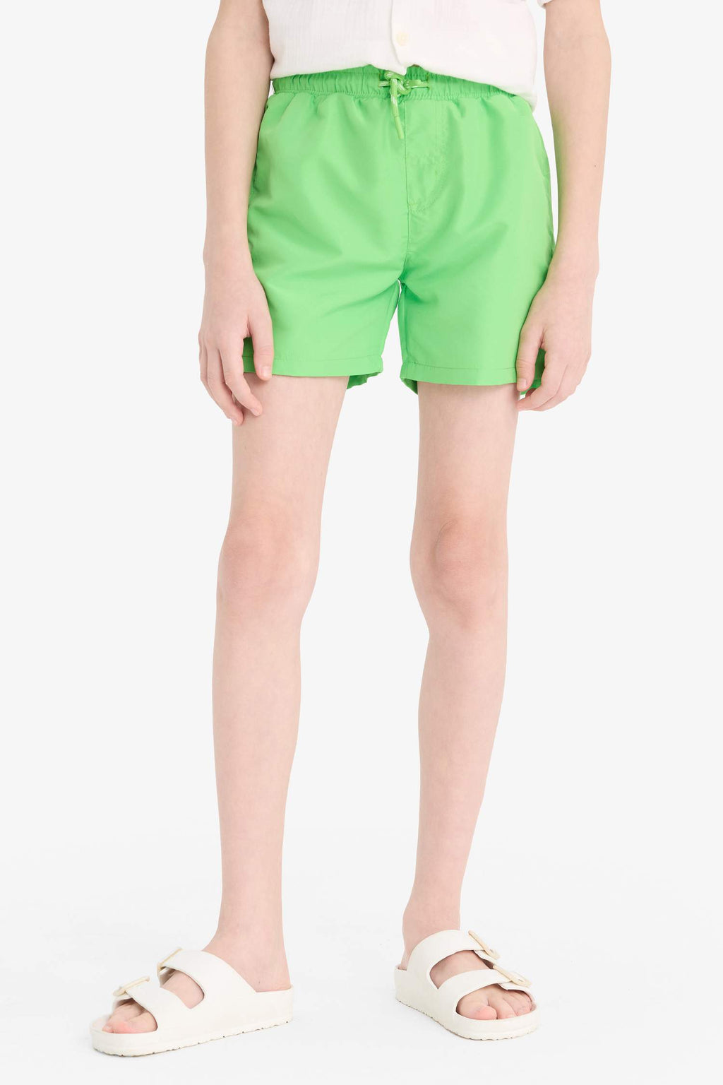 Boy Regular Fit Basic Swim Shorts