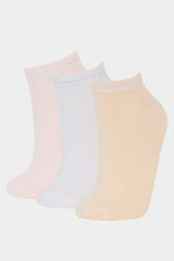 Women Seamless 3-Pack Bamboo Ankle Socks