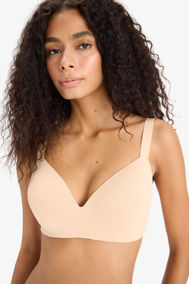 Padded Micro Plus Size Bra-Fall in Love Hover Image