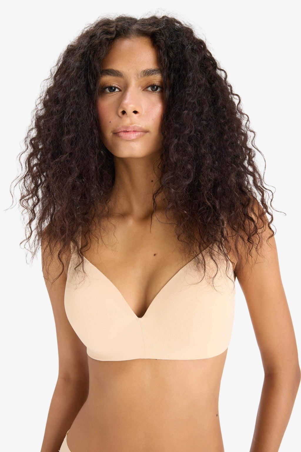 Padded Micro Plus Size Bra-Fall in Love