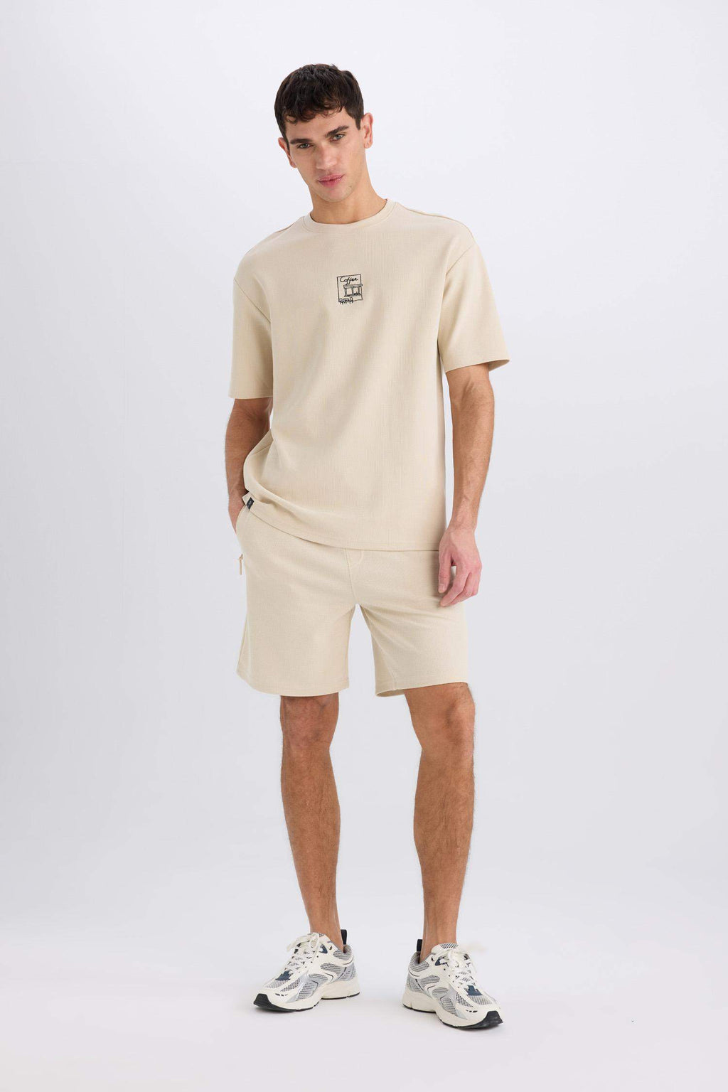 Regular Fit Regular Hem Shorts