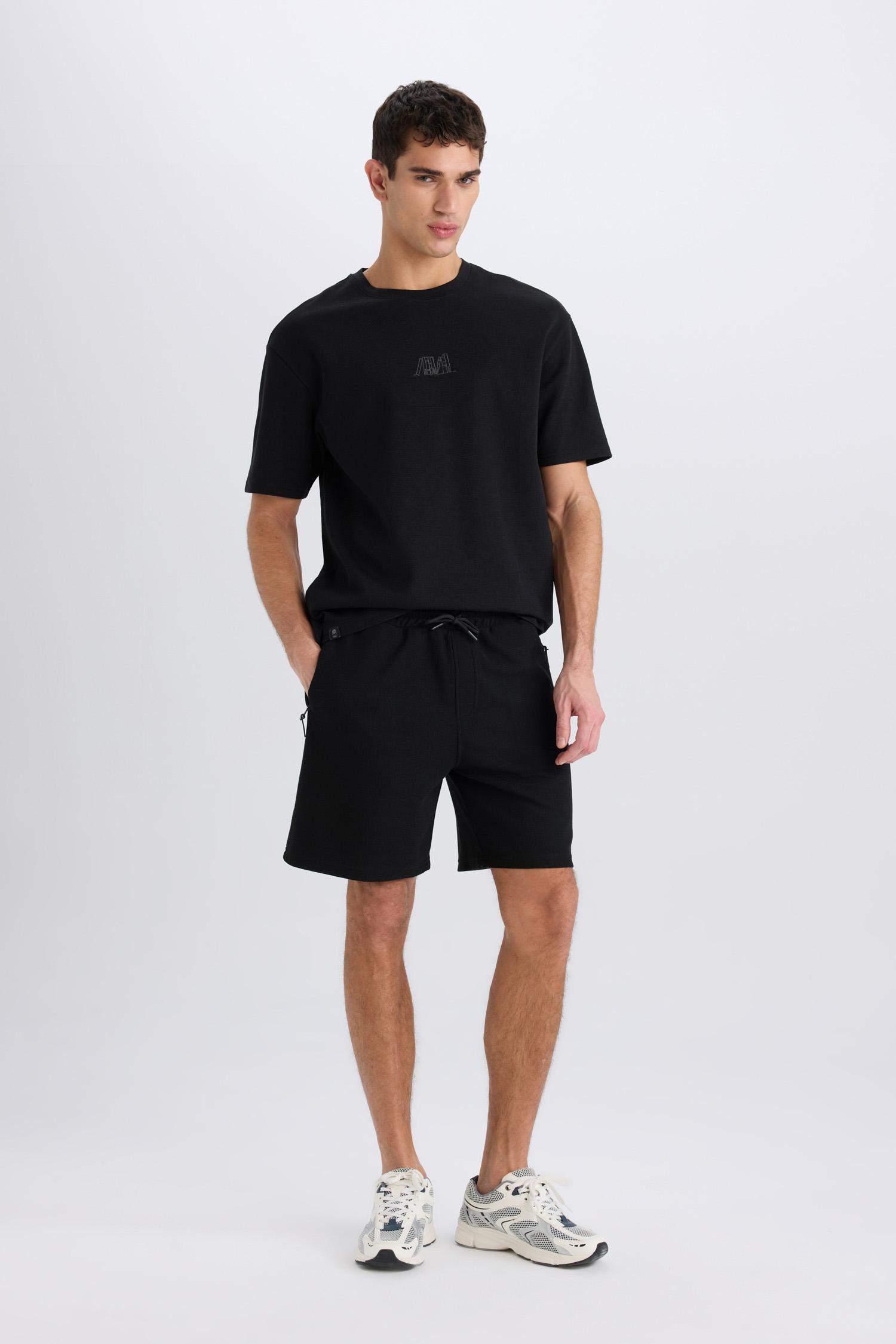Regular Fit Regular Hem Shorts