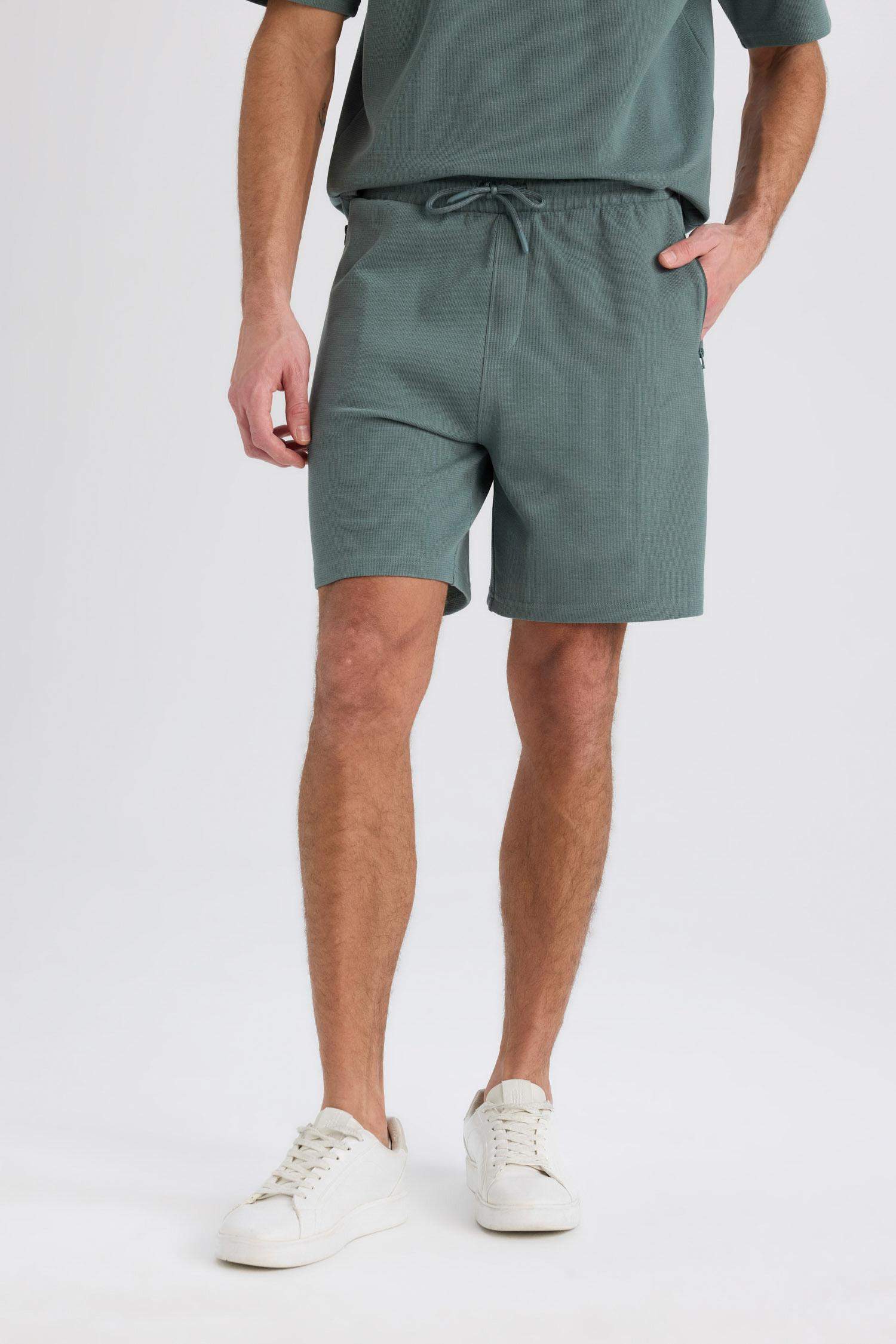 Regular Fit Regular Hem Shorts