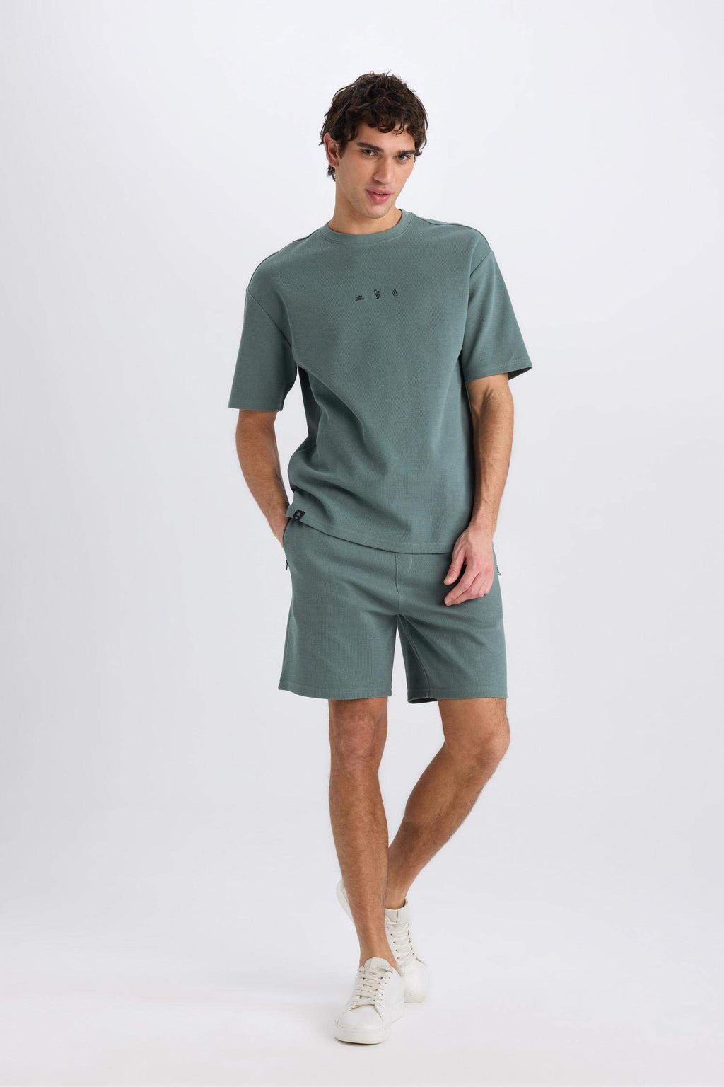 Regular Fit Regular Hem Shorts