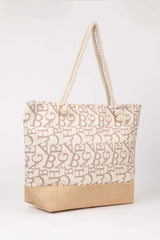 Women's Straw Beach Bag