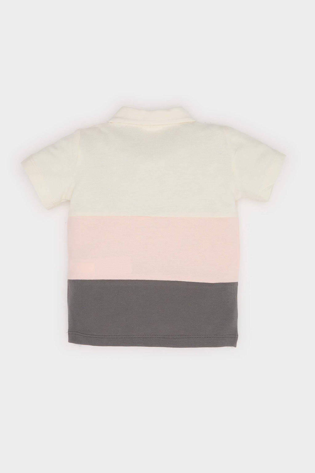 Pike Short Sleeve Polo T-Shirt with Baby Baby Color Block