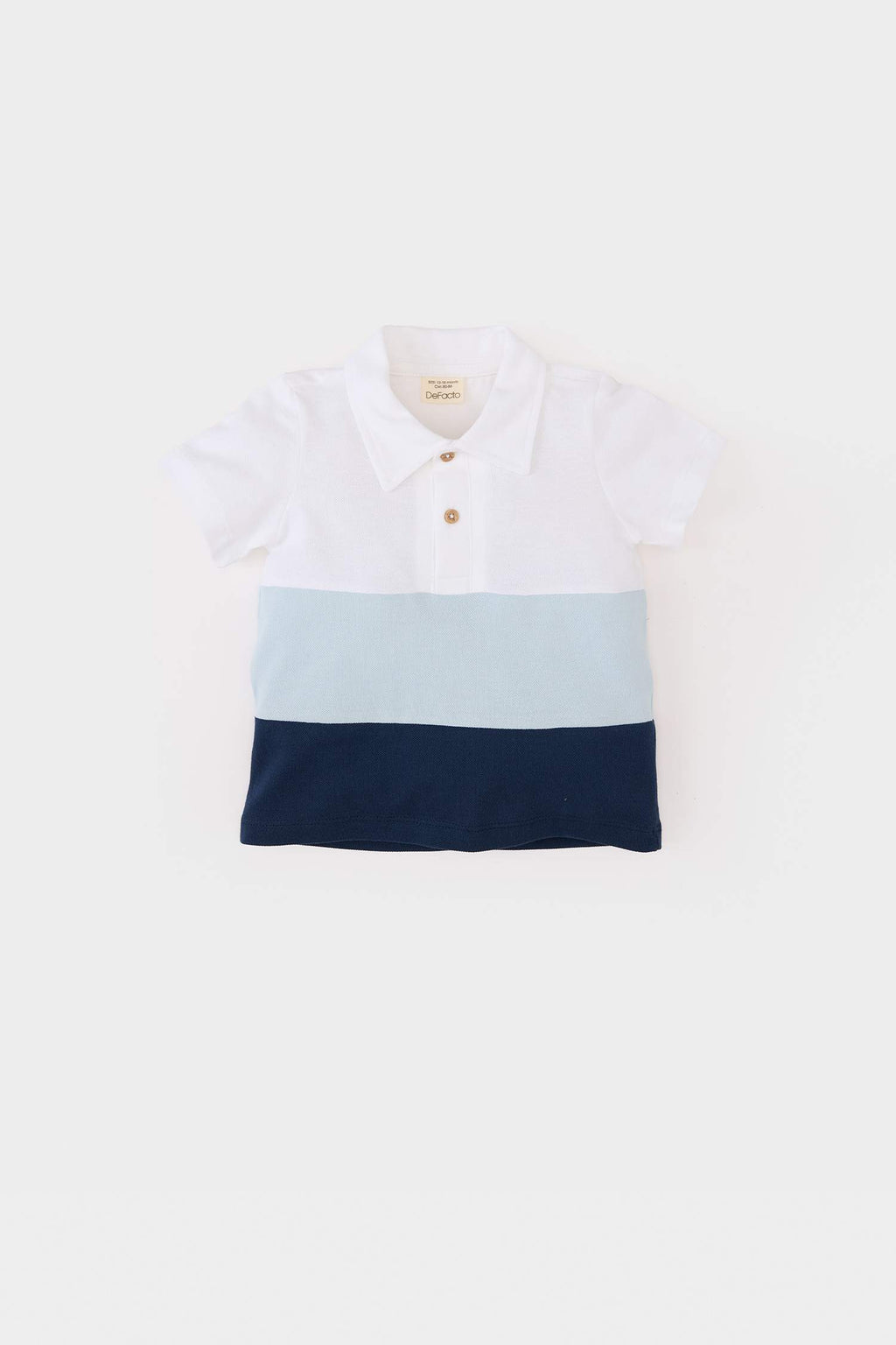 Pike Short Sleeve Polo T-Shirt with Baby Baby Color Block