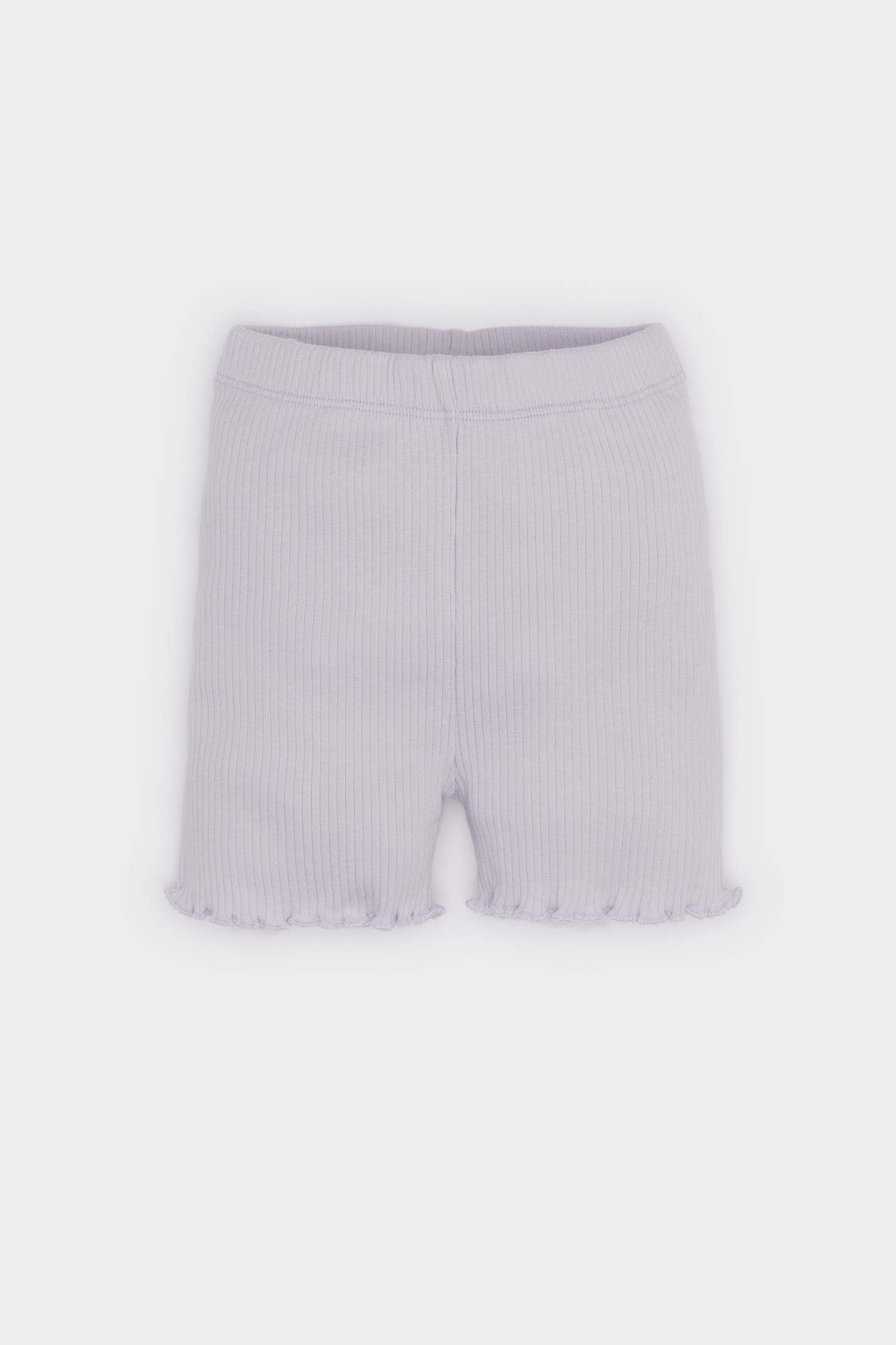 Baby Girl Ribbed Camisole T-Shirt Shorts 2 Piece Set