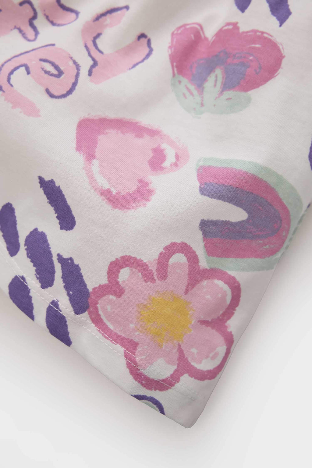 Baby Girl Floral Patterned Sleeveless Summer Dress