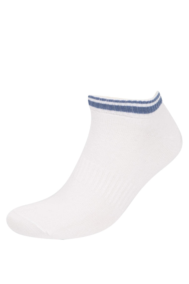 Man 3 Pcs Cotton Patik Socks Main Image