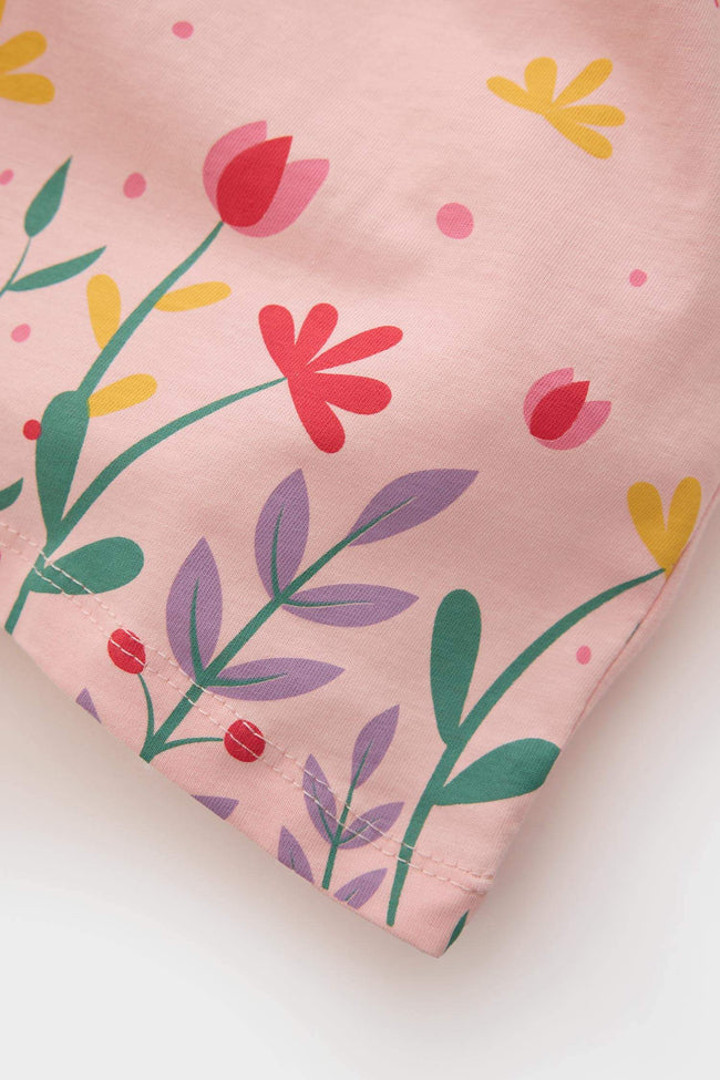 Baby Girl Floral Strap Dress Hover Image