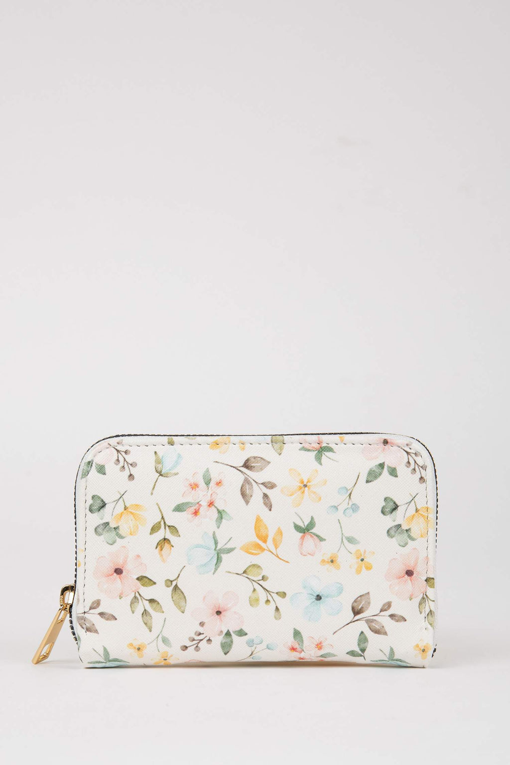 Women's Floral Patterned Artificial Leather Wallet