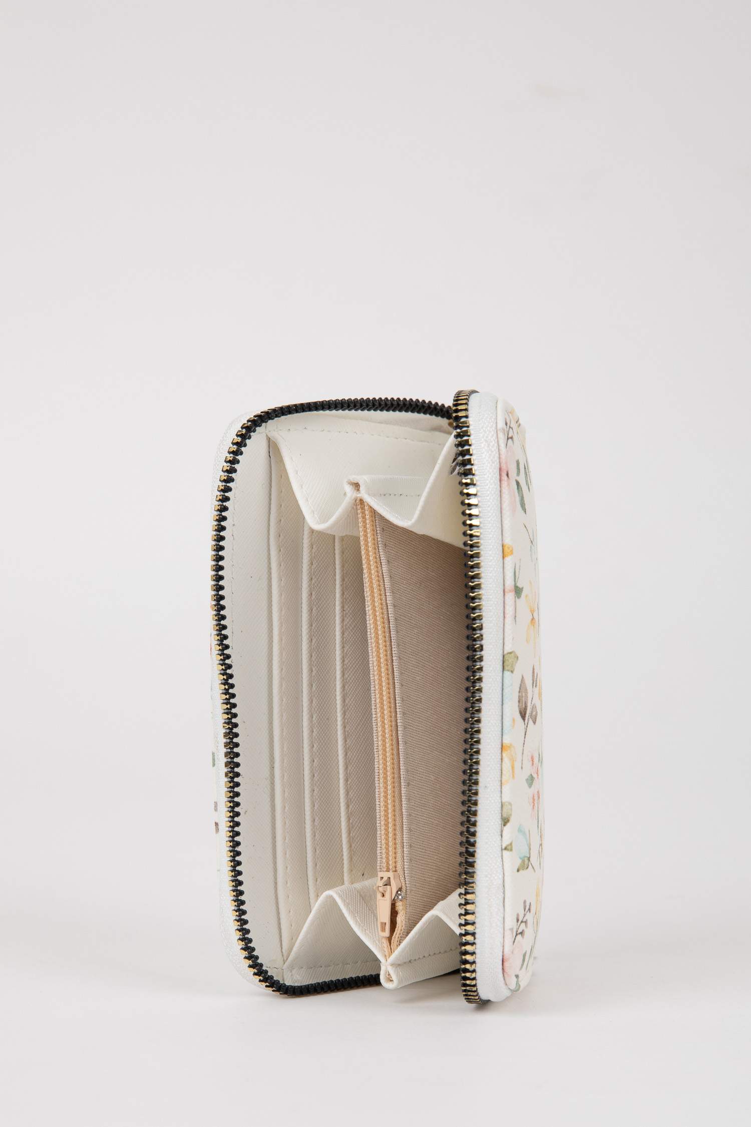 Women's Floral Patterned Artificial Leather Wallet