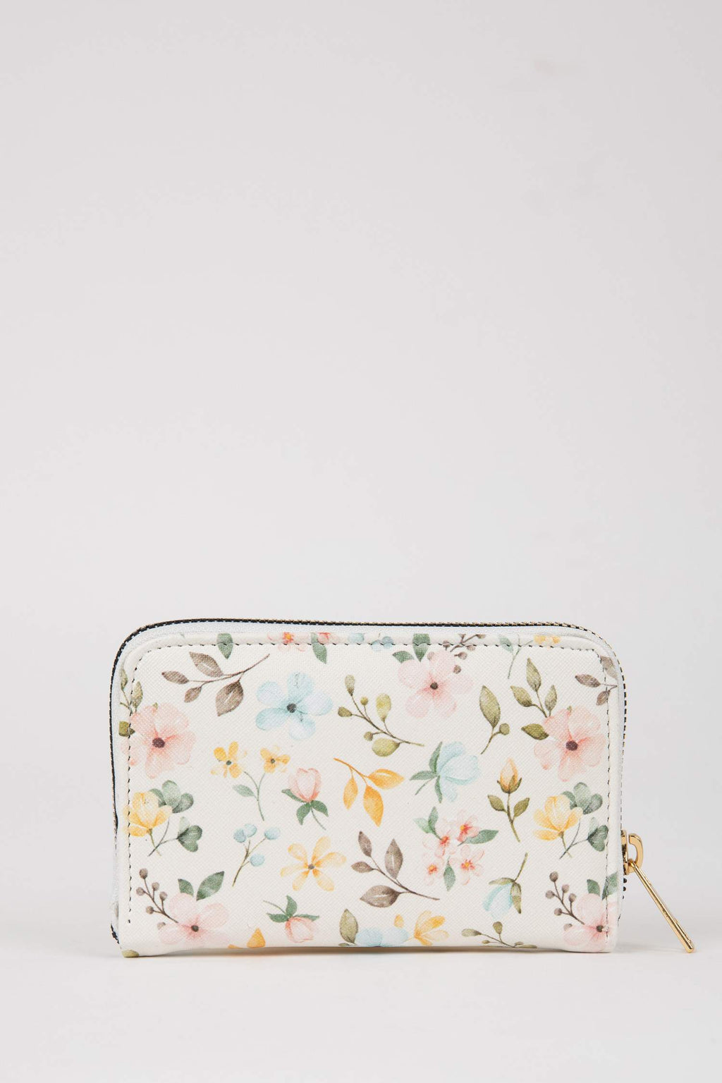 Women's Floral Patterned Artificial Leather Wallet