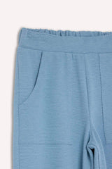 Girls Wide Wide Wide Paddle Waisted Rubber Tracksuit