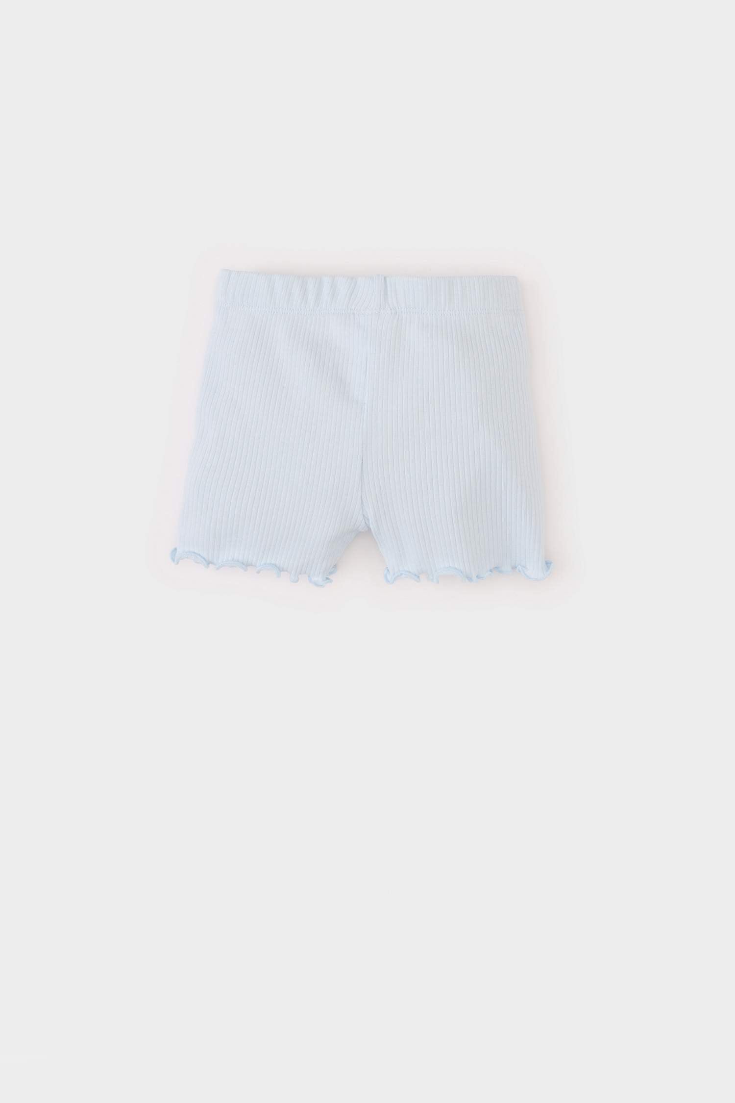 Baby Girl Regular Fit Corduroy Shorts