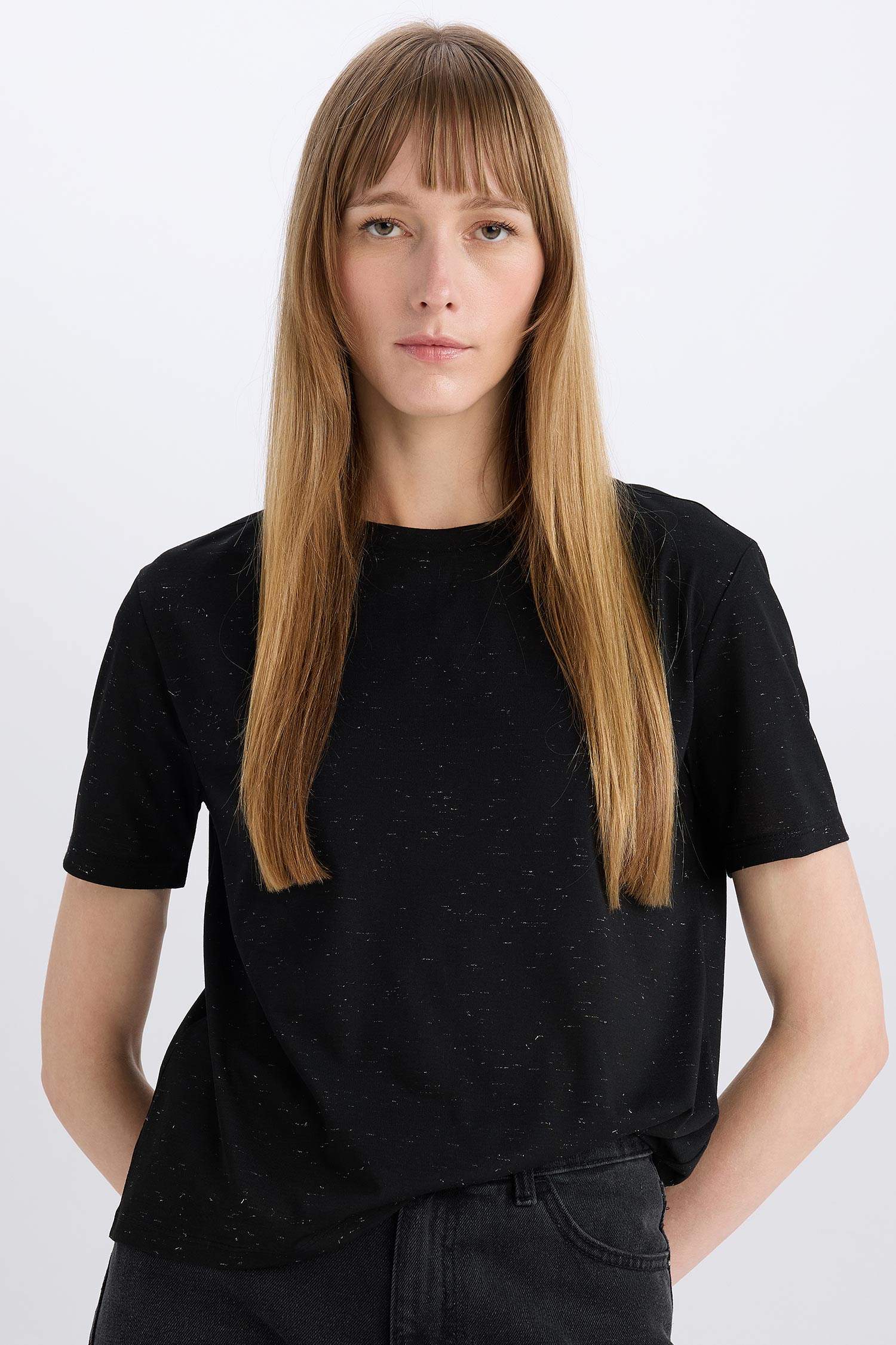 Relax Fit Crew Neck Short Sleeve T-Shirt