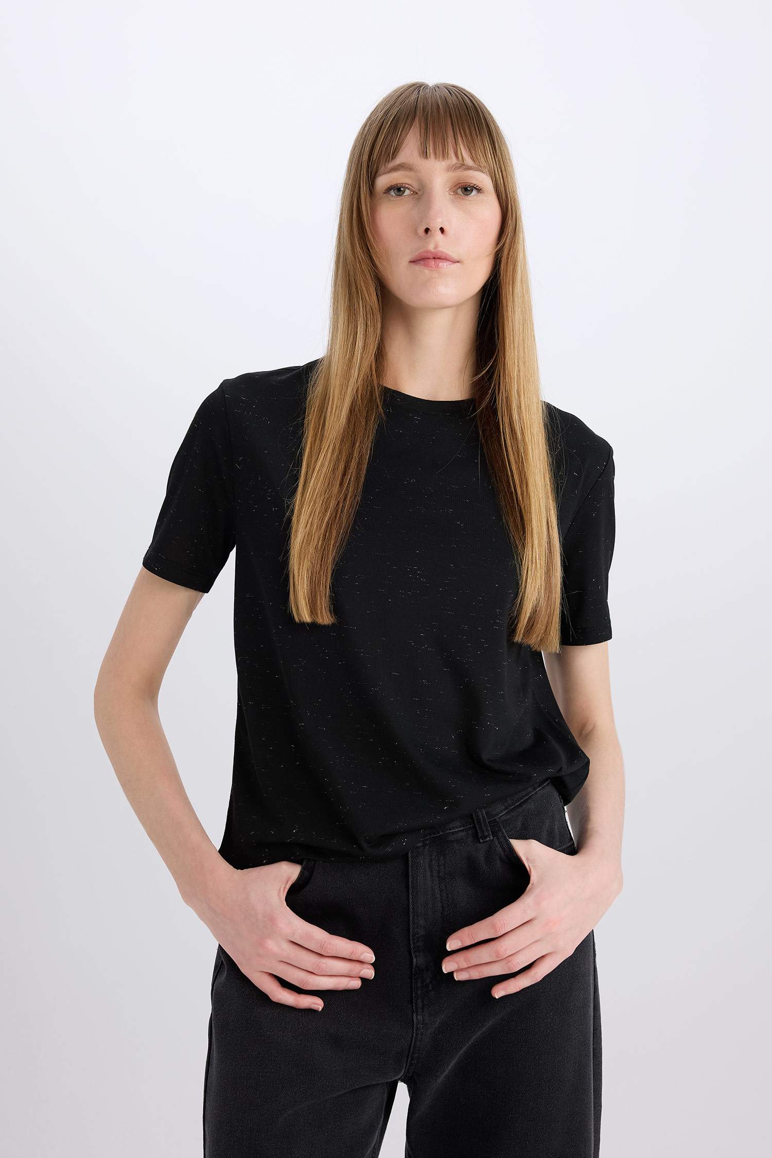 Relax Fit Crew Neck Short Sleeve T-Shirt