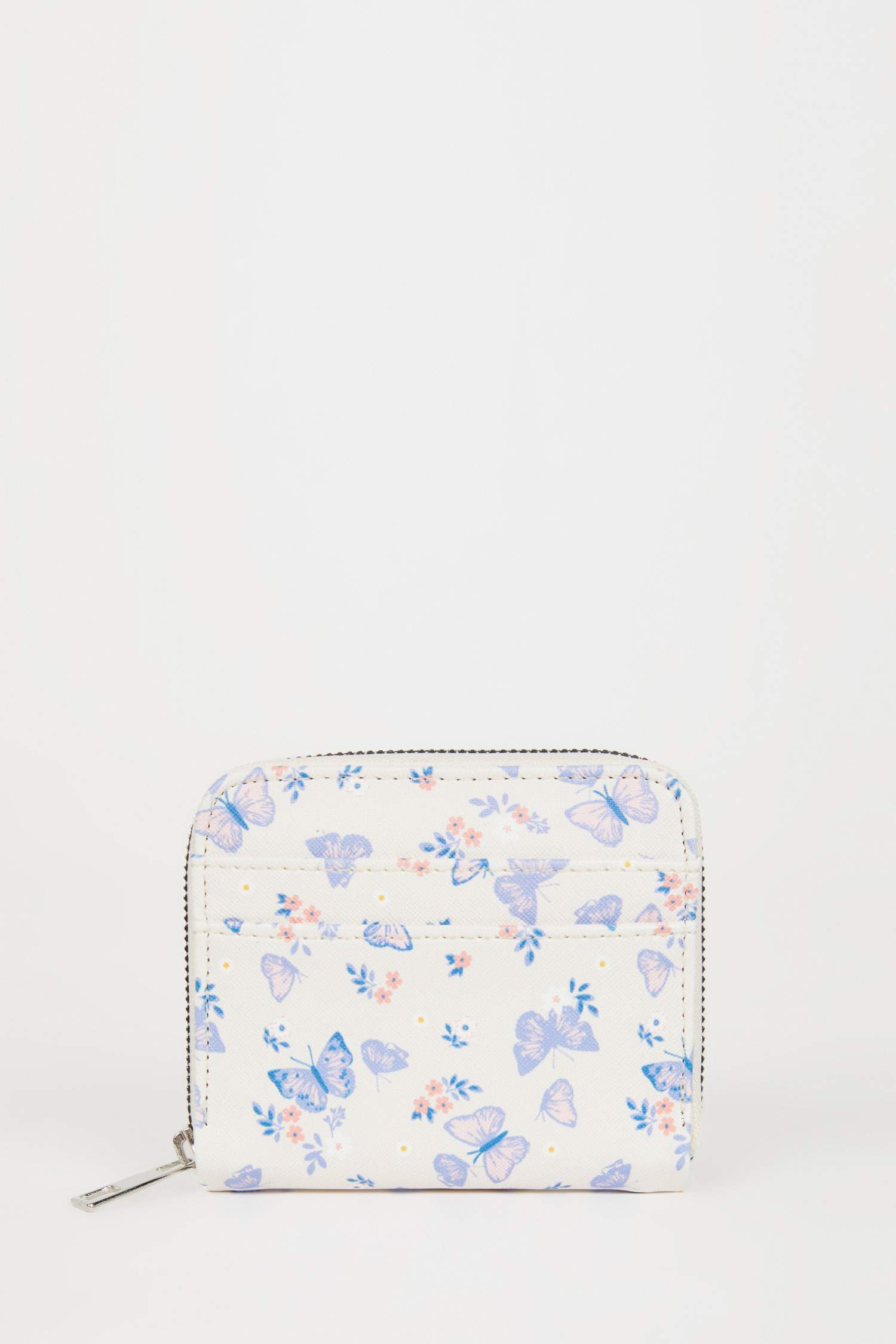 Women's Butterfly Printed Faux Leather Wallet