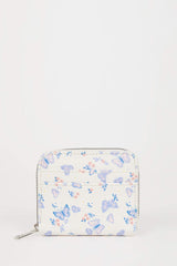 Women's Butterfly Printed Faux Leather Wallet