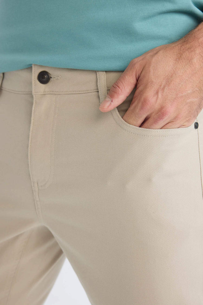 Slim Fit Fit Fit Narrow Leg Chino Canvas Pants Hover Image