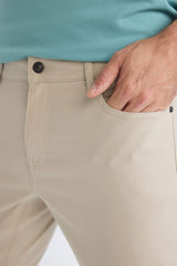 Slim Fit Fit Fit Narrow Leg Chino Canvas Pants