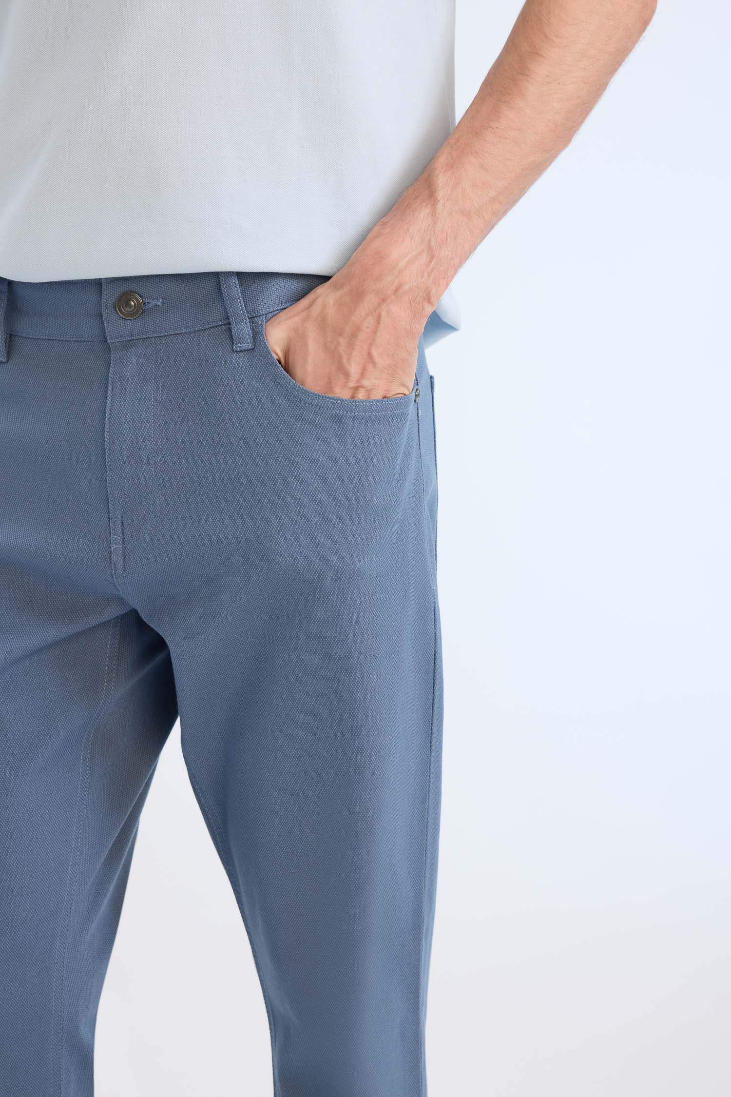 Slim Fit Fit Fit Narrow Leg Chino Canvas Pants