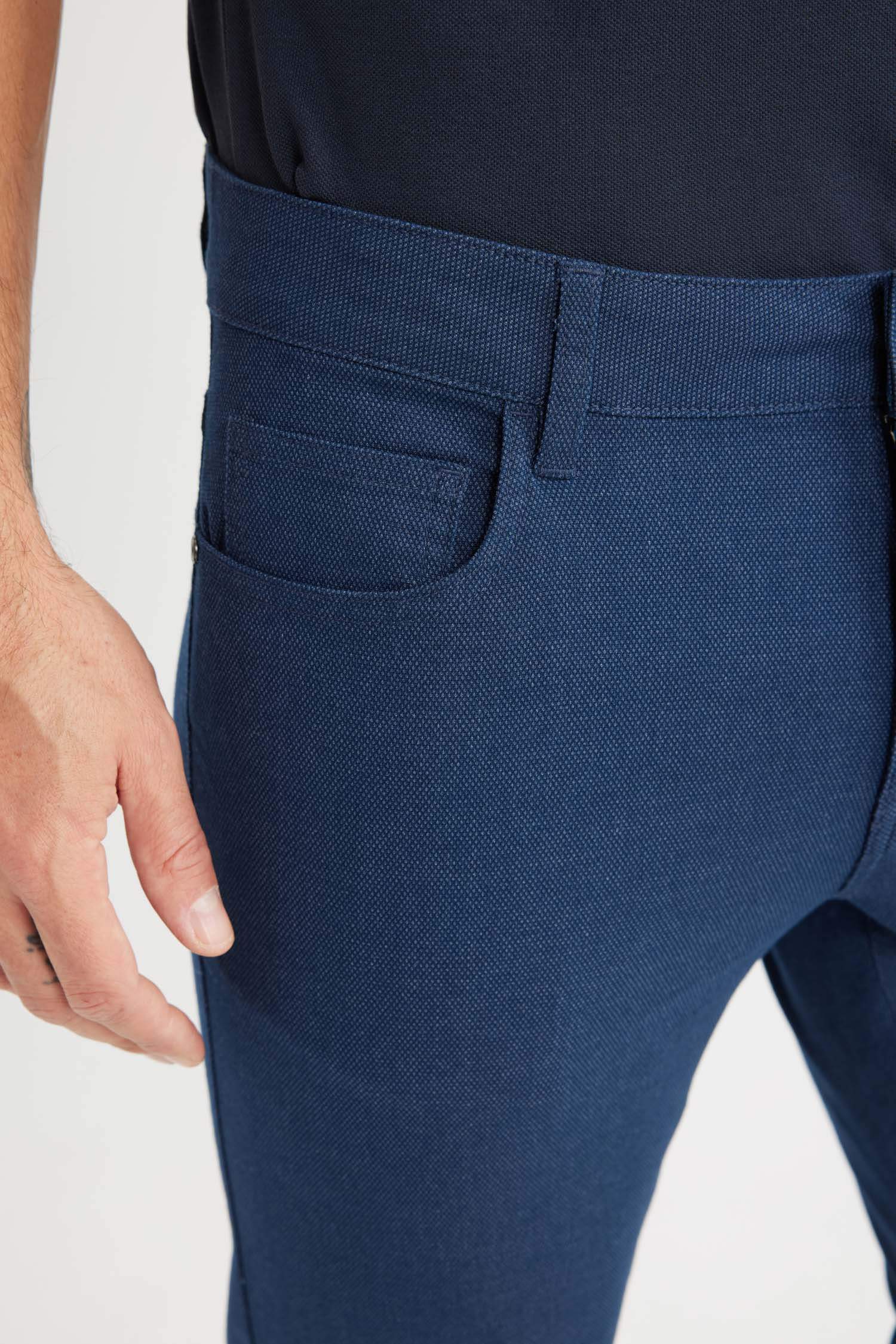 Slim Fit Fit Fit Narrow Leg Chino Canvas Pants